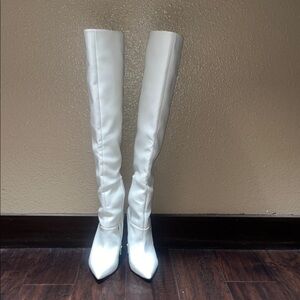 Guess White Over-the-Knee Boots